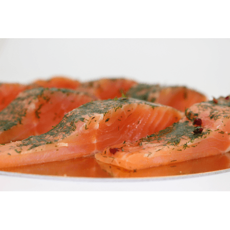 Truite de Banka gravlax - Aneth