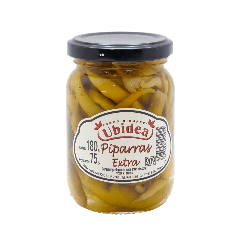 Pot de Piments doux au vinaigre - Guindillas 180gr