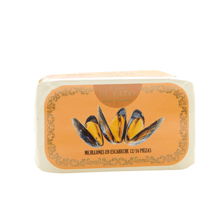 Moules à l'escabèche 12 à 16 pièces El Tato 115gr