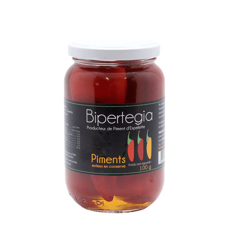 Piment d'Espelette en conserve 100ml