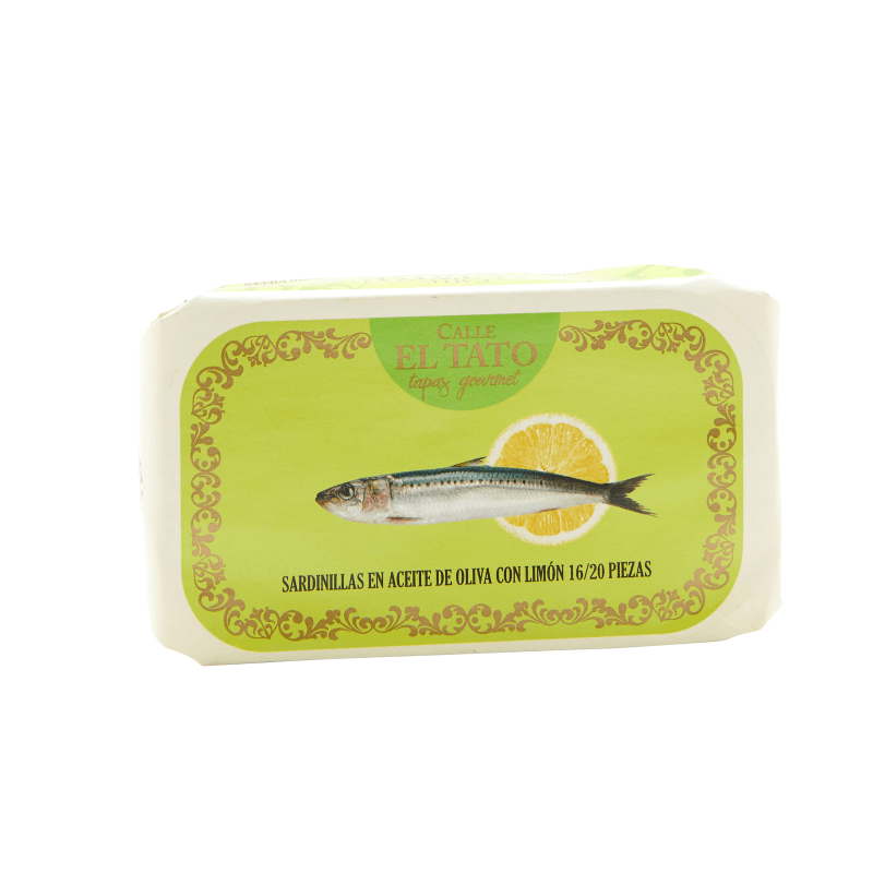Boîte de Sardines à l'huile d'olive et citron