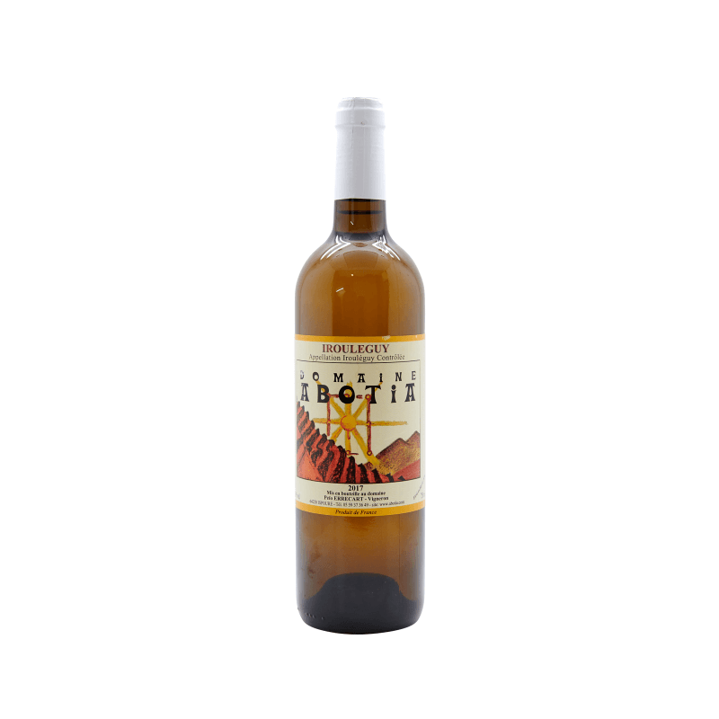 Vin Irouléguy Blanc sec Domaine d'Abotia