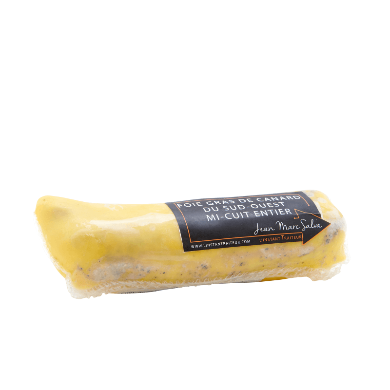 Foie gras de canard mi-cuit sous vide environ 200gr