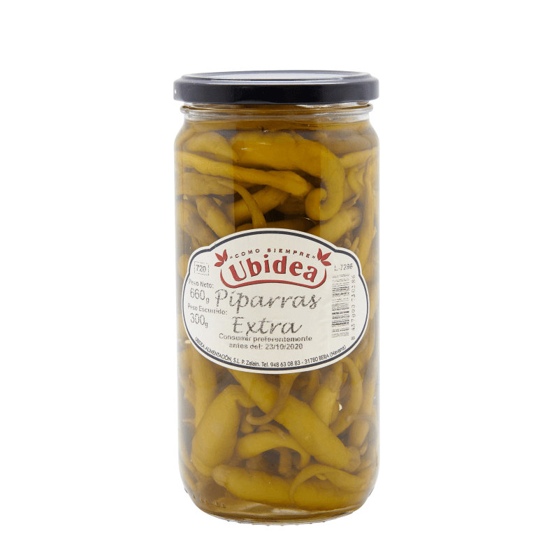 Pot de Piments doux au vinaigre - Guindillas 650gr