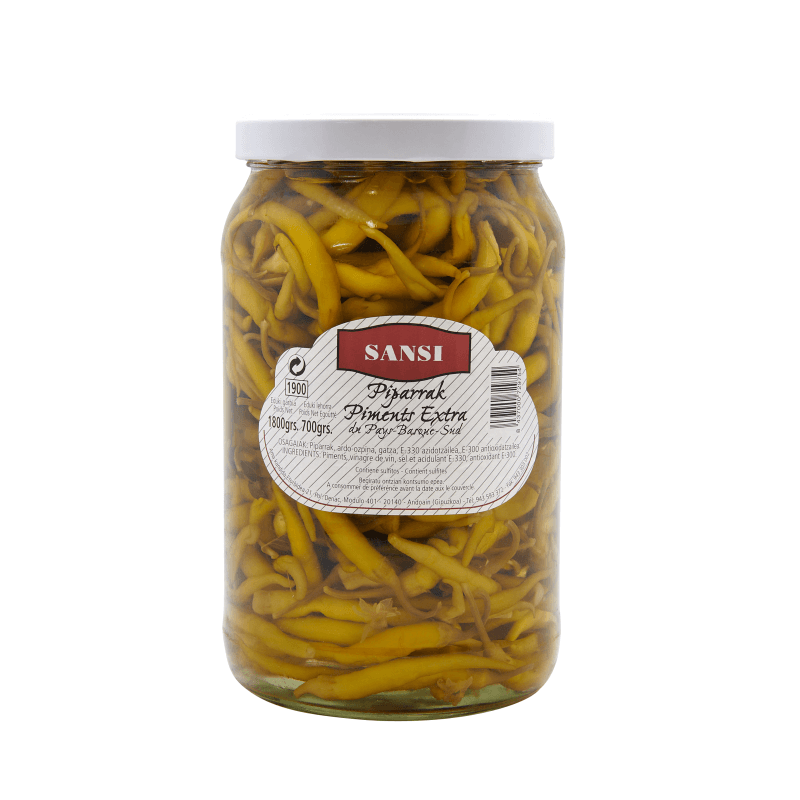Pot de Piments doux au vinaigre - Guindillas 1.850kg