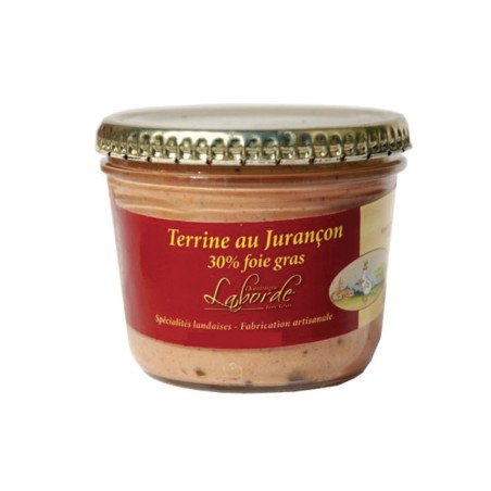Terrine au Jurançon 30% de foie gras 185gr