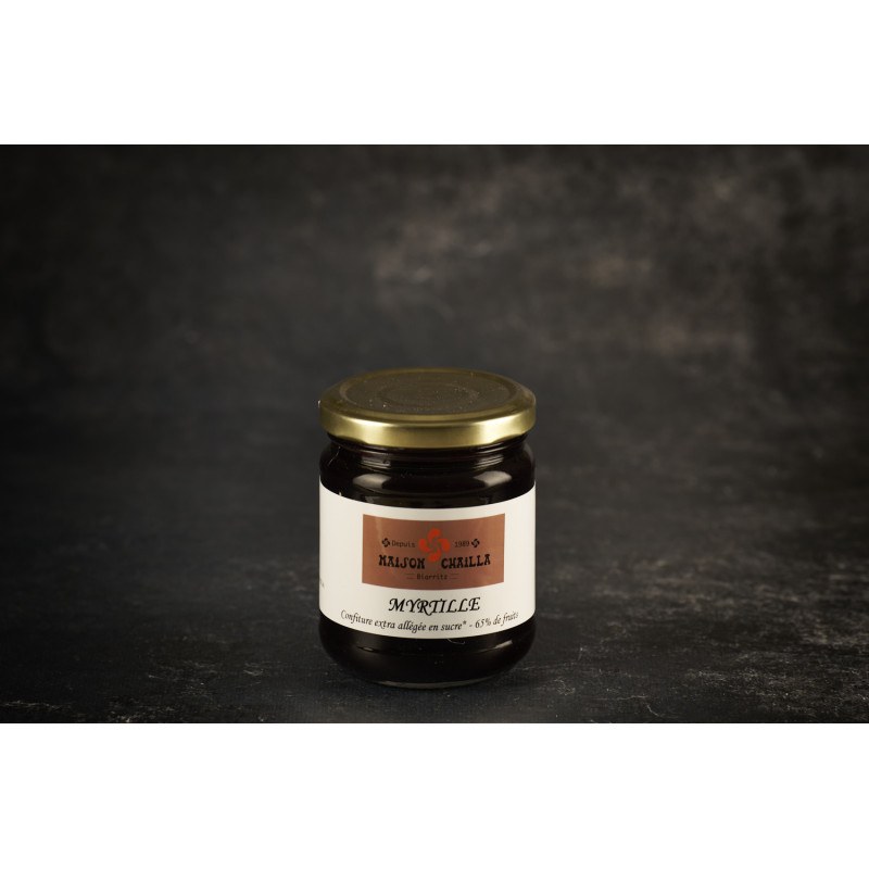 Pot de Confiture à la myrtille 200gr