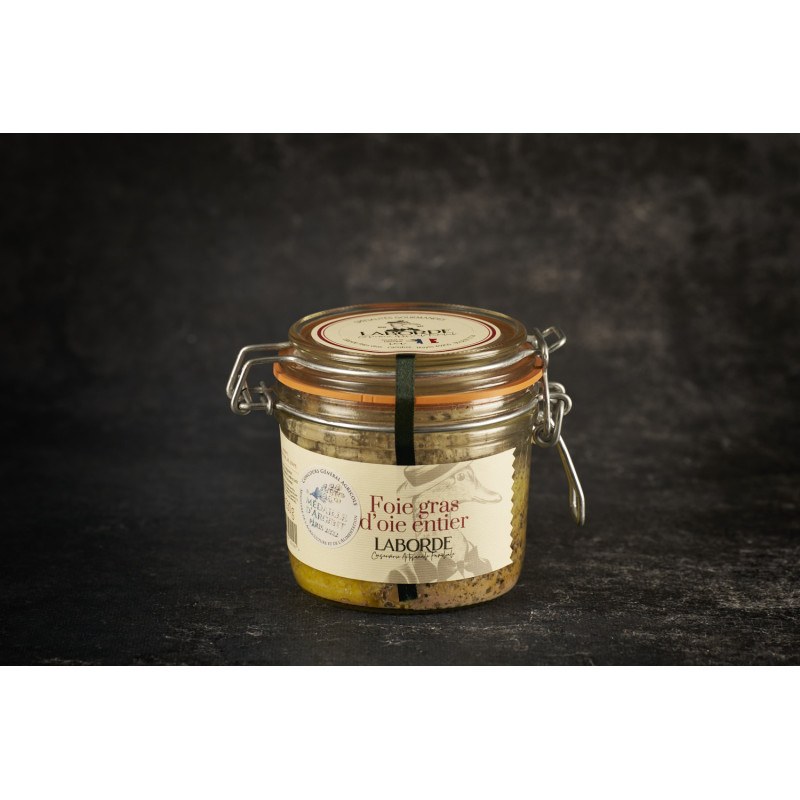 Bocal de Foie Gras d'Oie Entier 335g