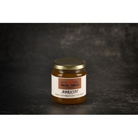 Pot de Confiture d'abricots 200gr